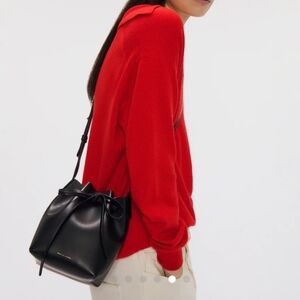 Mansur Gavriel Mini Mini Bucket Bag - Black